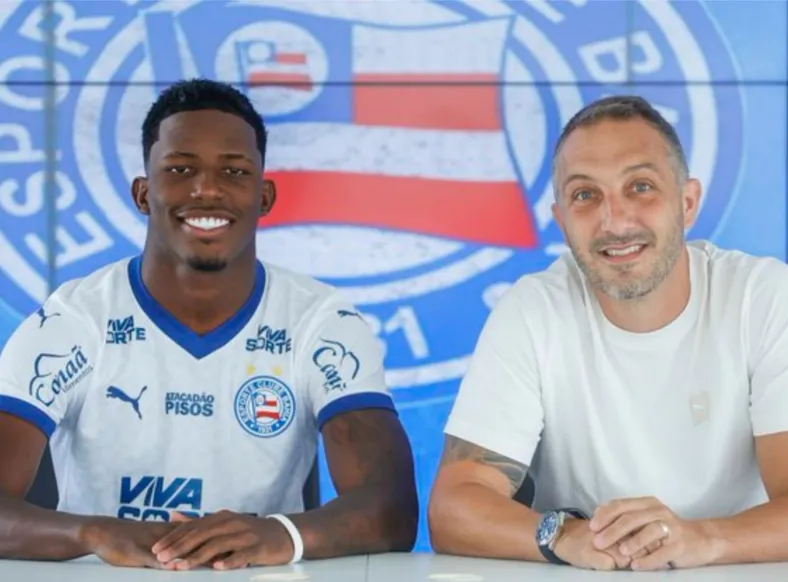 Ruan Pablo se declara ao Bahia após renovação: "Amo do fundo da alma" - Imagem