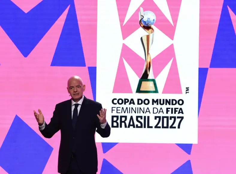 Cerimônia da Copa Feminina gera incômodo por destaque ao masculino - Imagem