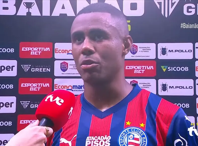 Eleito craque do jogo, Erick enaltece grupo do Bahia com novo triunfo - Imagem