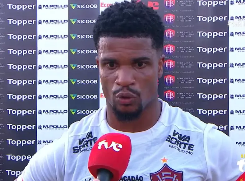 Jamerson diz que Vitória deixou resultado escapar por um "detalhe" - Imagem