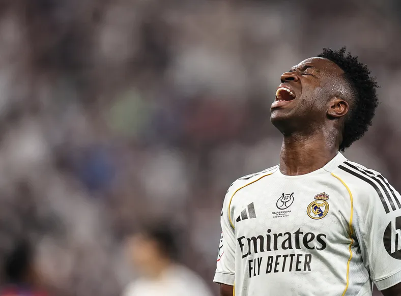 Vini Jr é alvo de críticas após queda do Real Madrid na Copa do Rei - Imagem