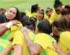 Brasil goleia Zâmbia por 6 a 1 no Fifa Series feminino em Cuiabá - Imagem