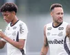 Neymar e Robinho Jr. brigam durante treino do Santos; entenda - Imagem