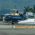 Avião gigante de R$ 250 milhões de Neymar vira atração em aeroporto imagem