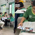 Celular, redes sociais e saúde mental pautam aula em escola municipal imagem