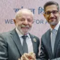 Lula cobra regulação da IA em reunião com CEO do Google na Índia imagem