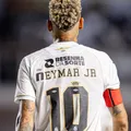 Neymar está fora do jogo contra o Bahia no Campeonato Brasileiro imagem