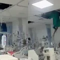 VÍDEO: paciente em surto tenta fugir e cai de teto de hospital imagem