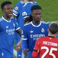 Vini Jr. denuncia racismo em jogo do Real Madrid na Champions League imagem