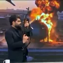 Apresentador de TV dispara fuzil durante transmissão ao vivo; veja
