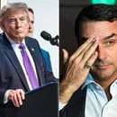 Casa Branca ainda não confirma agenda de Flávio Bolsonaro com Trump