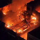 Incêndio atinge imóveis comerciais no centro histórico; veja imagens