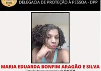 Adolescente de 16 anos desaparece após sair para escola em Lauro de Freitas