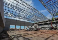Arena Multiuso de Salvador já está com mais de 60% das obras concluídas