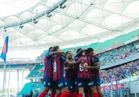 Bahia foi campeão invicto com 13 jogadores formados na base imagem