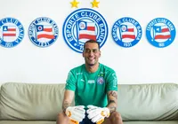 Bahia oficializa a contratação de Léo Vieira para o gol imagem