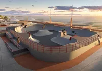 Bahia visa entrar na rota mundial do skate com parque no Subúrbio