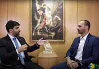 Baiano assinou contrato de compra da casa de Eduardo Bolsonaro nos EUA