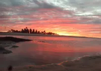 Braço humano em decomposição é encontrado na areia de praia turística imagem