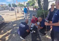 Cadela é resgatada após passar três dias presa dentro de carro