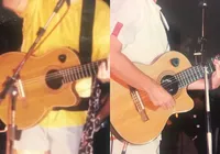 Cantor baiano tem violão furtado em condomínio de luxo