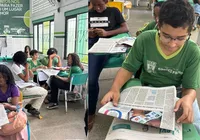 Celular, redes sociais e saúde mental pautam aula em escola municipal imagem