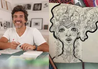 Chico Baldini expõe 155 cadernos criados ao longo de 20 anos