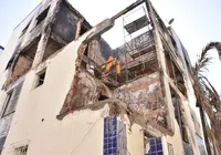 Demolição de prédio revive trauma de moradores no Stiep: “Nem consigo ver”