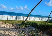 Empresa fecha acesso de moradores à praia em Camaçari e Justiça toma decisão