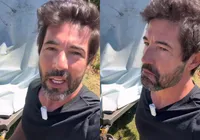 Ex-ator da Globo tem mercadorias apreendidas e se revolta