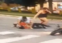 Homem é espancado pela ex ao questionar agressões contra filhas