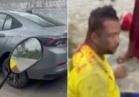 Homem é preso suspeito de atropelar cunhado e esposa em Eunápolis imagem