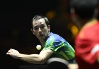 Hugo Calderano conquista o bronze na Copa do Mundo de Tênis de Mesa