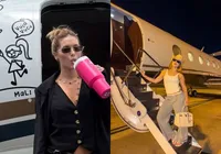 Jatinho de Virginia Fonseca sofre turbulência intensa imagem
