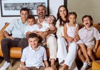 Mãe de 6, esposa de ator da Globo revela que filhos são missão religiosa