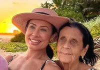 Mãe de Scheila Carvalho sofre prejuízo com enchente em Minas Gerais