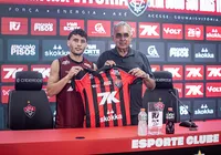 Martínez é apresentado no Vitória: "Atmosfera do Barradão convenceu"