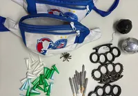Membros da Bamor são presos com explosivos antes do jogo contra Santos