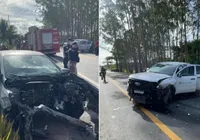 Menino de 12 anos morre em acidente com três veículos na BR