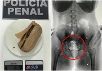 Mulher é presa ao tentar entrar com droga em presídio da Bahia