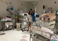 Mulher engravida de quadrigêmeas idênticas usando DIU