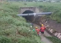 Mulher some pós ser arrastada por enxurrada durante chuva na Bahia imagem