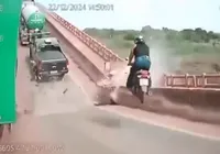 Novas imagens mostram momento do desabamento da ponte JK; veja vídeo