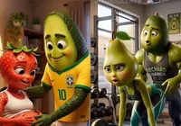 Novelas de frutas com IA entram na mira da polícia