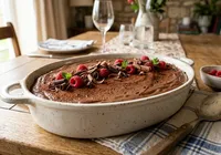 O mousse de chocolate sem gelatina perfeito para o fim de semana imagem