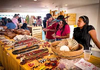 Povos indígenas da Bahia expõem arte em feira nacional