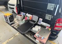 PRF apreende canetas emagrecedoras, anabolizantes e eletrônicos em carro na Bahia