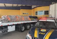 PRF apreende quase 2 toneladas de maconha em rodovia da Bahia