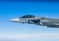 Primeiro caça supersônico fabricado no Brasil é apresentado; conheça imagem