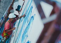 Salvador ganha mural gigante inspirado em música de Gilberto Gil